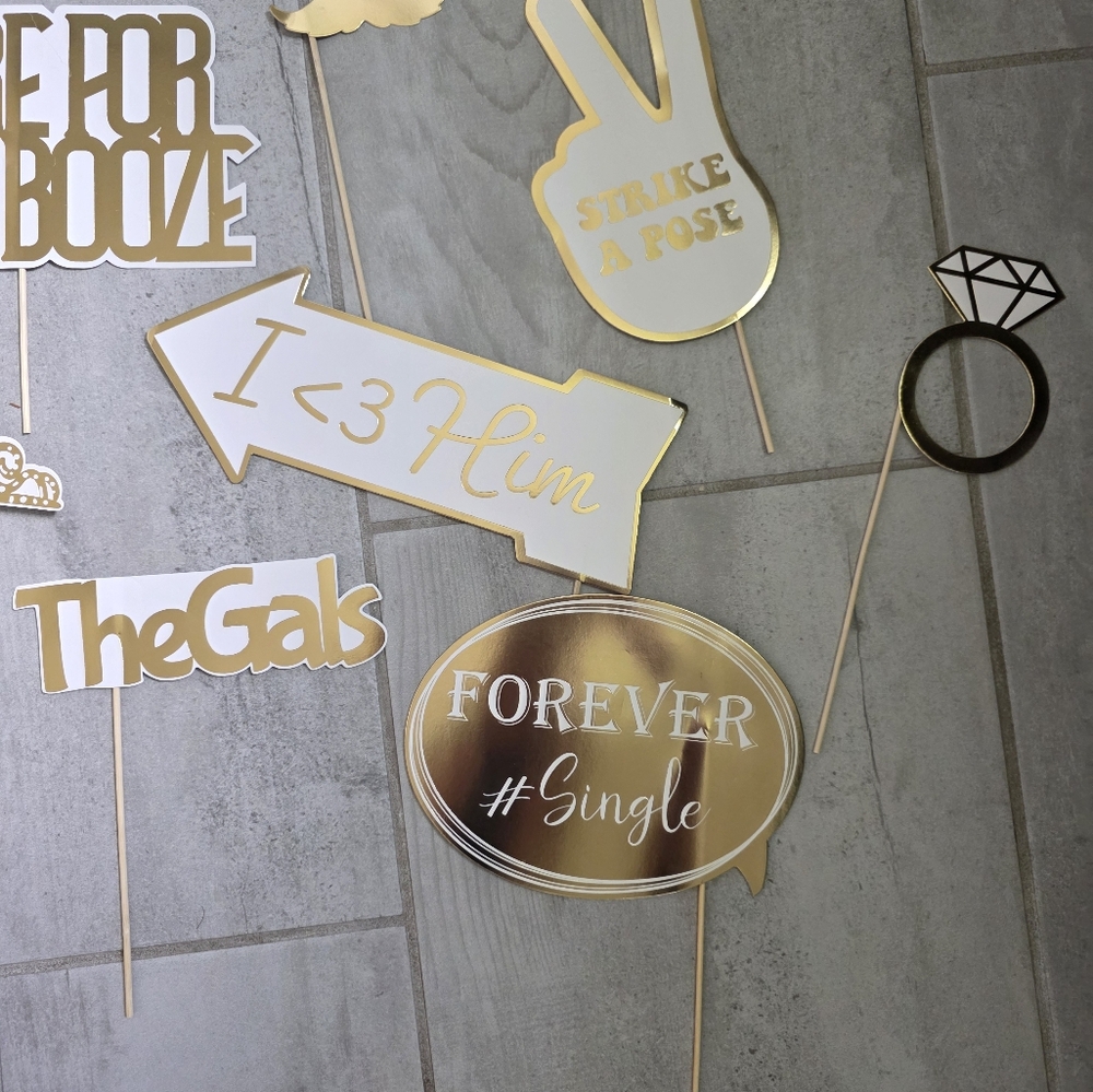 Photobooth Wedding Props - Picture 7 of 8